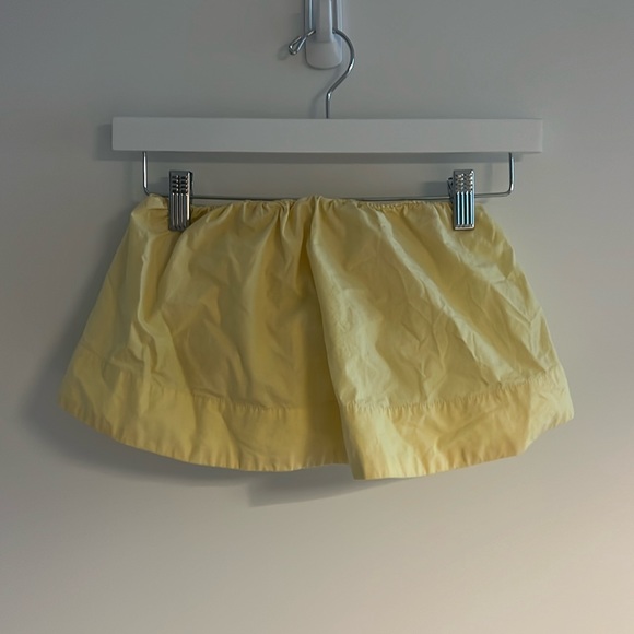 Wilfred pale yellow tube top - Picture 1 of 2